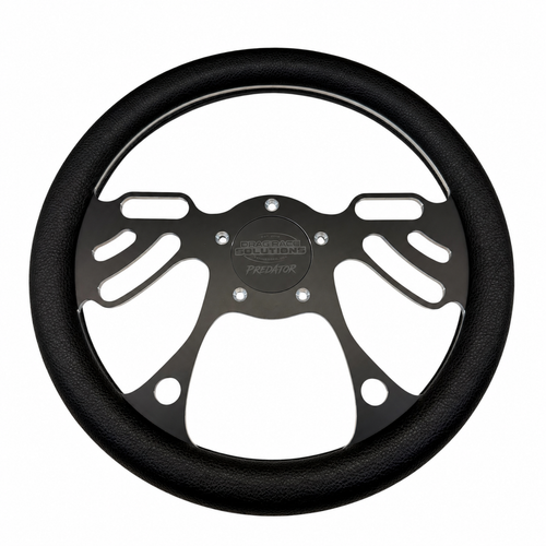 Predator 13 Inch Round Racing Steering Wheel no stripe