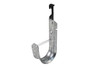 2 Inch J-Hook with Wing for 1/4 Inch Rod