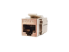 CAT6 SHIELDED DATA GRADE KEYSTONE JACK 90 DEGREES 8X8 CONDUCTORS