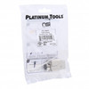 Platinum Tools Cat8 Toolless Shielded Keystone Jack. 1/Bag - 4 | Genesee Supply Co.
