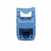 Platinum Tools Cat6A Keystone Jack - Blue - 1 | Genesee Supply Co.