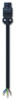 Hoffman ELC1001PBUL Inc.power Cable Female Black 1.0m Ul 1pc