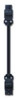 Hoffman ELC1001TBUL Through-wiring Cable Black 1.0m Ul 1pc