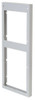 Hoffman PLM28G28 Adapter Plenum 28.50x17.00x1.50 Steel Light Gray | Genesee Supply Co.