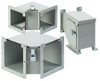 Hoffman F66LE9B Wireway 90 Elbow/inside Open 6.00x6.00 Steel Gray | Genesee Supply Co.