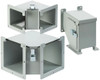 Hoffman F44LE9A Wireway 90 Elbow/top Open 4.00x4.00 Steel Gray | Genesee Supply Co.
