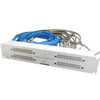   190(XX)-BA30-WE06 19" RJ-45 Rack Mount Panel Series-1