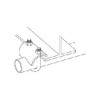 B-Line B422-4ZN Right Angle Beam Clamp, 4 In, 1000 Lb Load-2