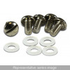 PKG OF 8 SLOT SCREWS & WASHERS-1