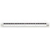 Flat QUICKPORT™ Patch Panel, 24-Port, 1RU, White