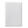 21" STRUCTURED MEDIA™ Flush Mount Cover, Metal, White