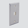 1-Port, Single Gang, Without ID Windows