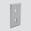 2-Port, Single Gang, Without ID Windows