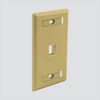 1-Port, Single Gang, With ID Windows