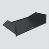 15" Deep, Solid, Single Sided Server Rack Shelves, Load Capacity 75 lbs.