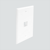 1-Port, Single Gang, Without ID Windows