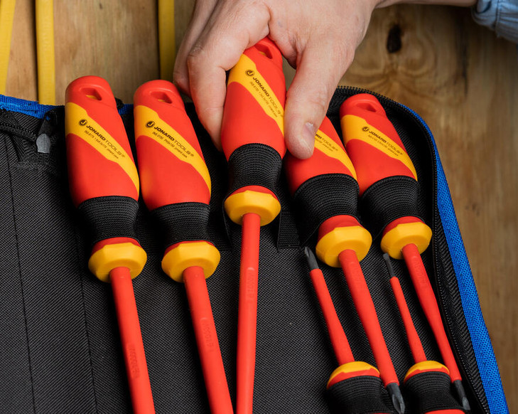 Jonard TK-70INS 7 Piece Insulated Screwdriver Kit | American Cable Assemblies