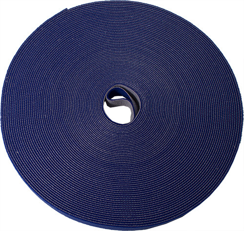 75â€² Roll Velcro Tie Wrap, 1/2â€³ wide, Blue