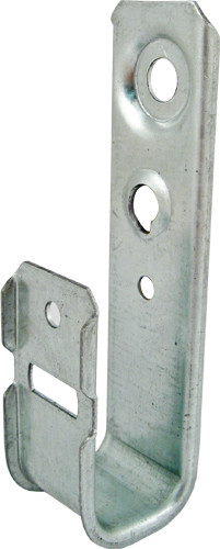 J-Hook, 2in Galvanized Steel