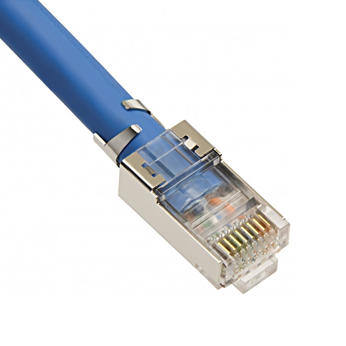 Platinum Tools Cat6A RJ45 Connector 10Gig Shielded - 100pc - 1 | Genesee Supply Co.
