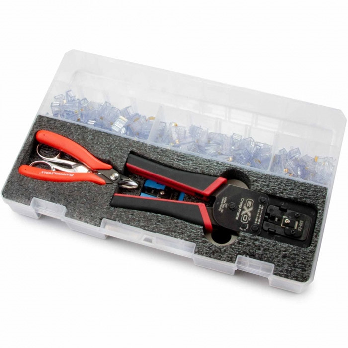 Platinum Tools EXO Cut Strip Termination Kit - 2 | Genesee Supply Co.