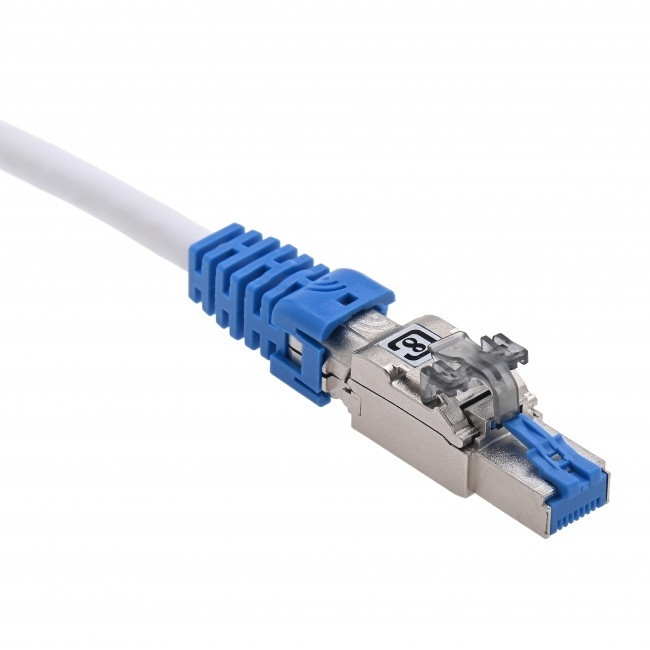 Platinum Tools Cat8 Toolless Shielded RJ45 Connector. 1/Bag - 2 | Genesee Supply Co.