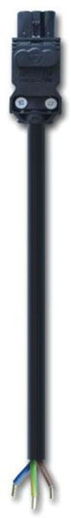 Hoffman ELC2001PBUL Inc.power Cable Female Black 2.0m Ul 1pc