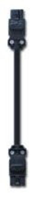 Hoffman ELC1001TBUL Through-wiring Cable Black 1.0m Ul 1pc