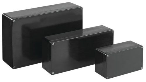 Hoffman EXE1907575 Zonex Ip66 Enclosure 75x190x75mm Fiberglass Black | Genesee Supply Co.