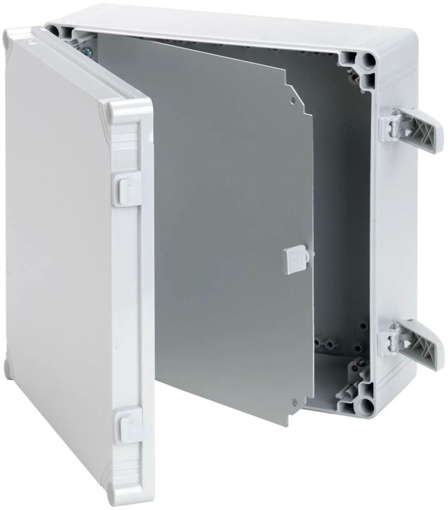 Hoffman QIHFP63A Swing Panel Qline I Fits 600x300mm Aluminum | Genesee Supply Co.