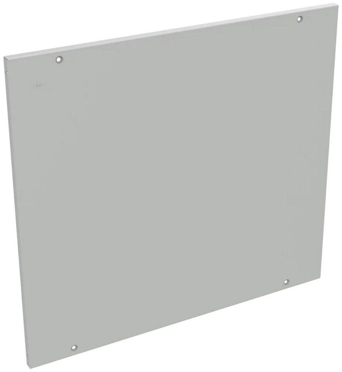 Hoffman PCS56CWS Solid Cover Upper Front Fits 1600x600mm Steel Light Gray | Genesee Supply Co.