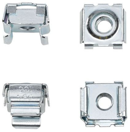 Hoffman PM6CN Cage Nut Pkg (20) M6 Steel | Genesee Supply Co.