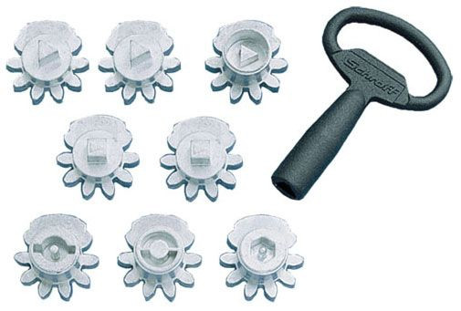 Hoffman PKOSM7 Key Insert Square 7mm Fits Flush Bezel Steel | Genesee Supply Co.