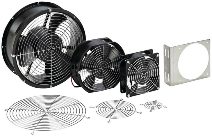 Hoffman A6AXFN2 Axial Fan 6" 230V 50/60hz | Genesee Supply Co.