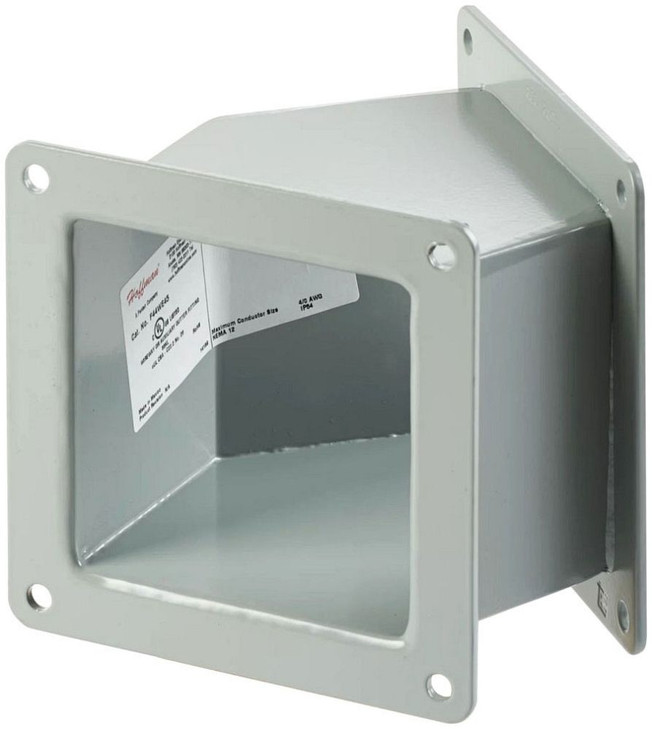 Hoffman F88WE45 Wireway Elbow 45 Deg 8.00x8.00 Steel Gray | Genesee Supply Co.