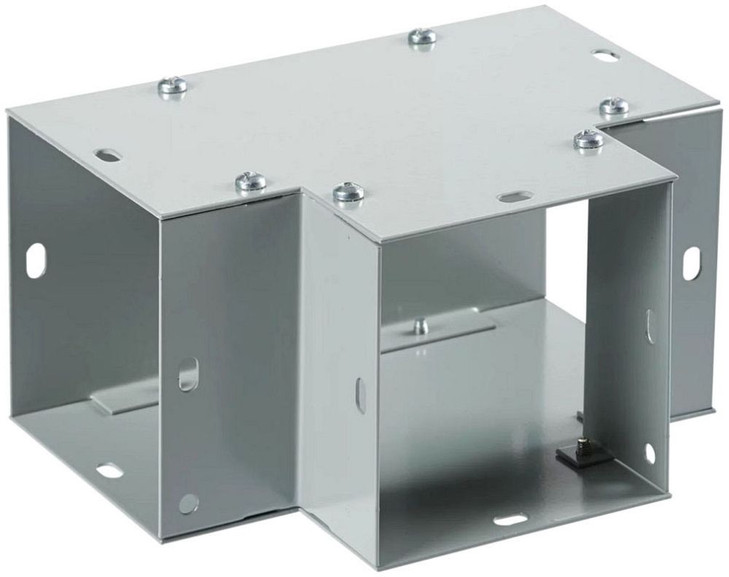 Hoffman F1212GT Wireway Type 1 Flush Tee/ 90 Deg 12.00x12.00 Steel Gray | Genesee Supply Co.
