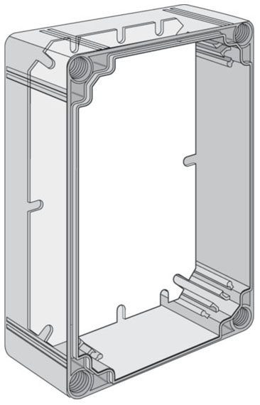 Hoffman Q2020PI Panel Qline I / 160x160mm Fits 200x200mm Steel | Genesee Supply Co.