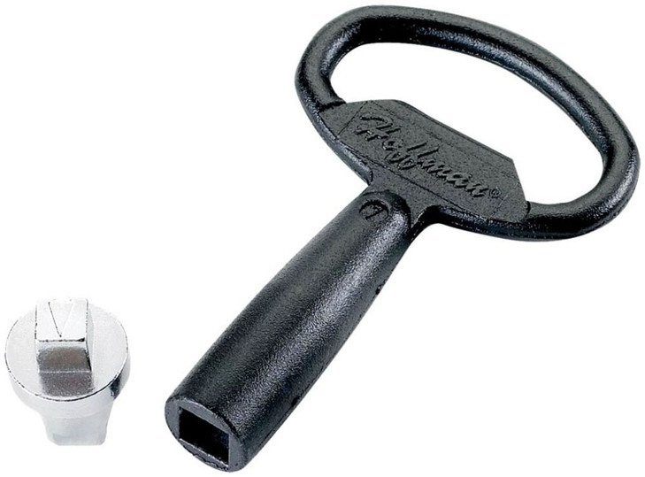 Hoffman CLKSM7 Insert And Key 7mm Square | Genesee Supply Co.