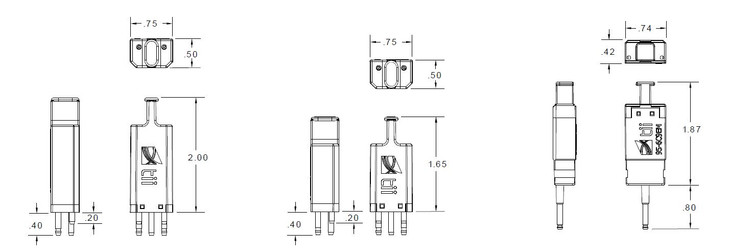   173- 73- Series 1-Pin and 5-Pin Gas Tube Protector Modules-2