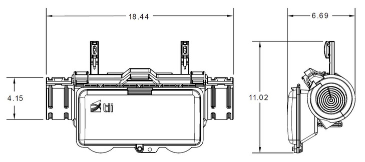   MST Series Mini Splice Aerial Terminal-2
