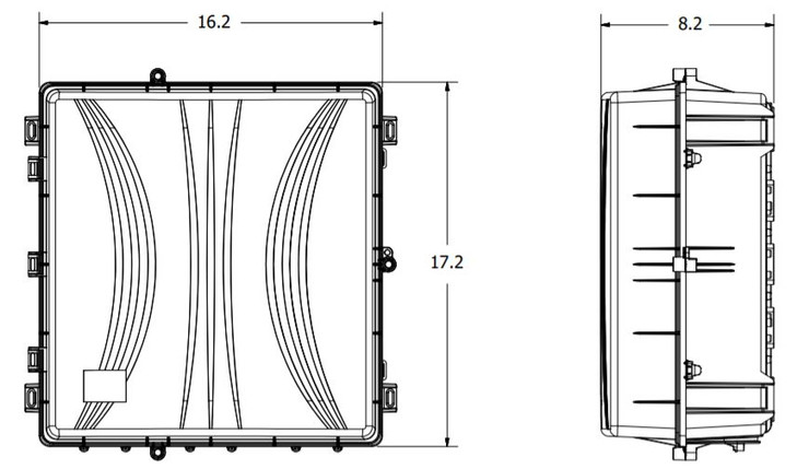   HCCH-LC Series Modular Fiber Distribution Hub (FDH) Enclosure-2