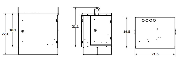   FDH5 Series Modular Pole/Pad Mount Enclosure-2
