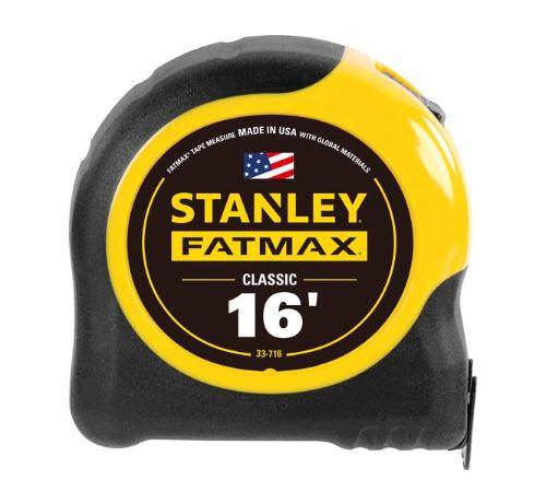 16 In X 1 1/4 In STANLEY FATMAX Tape Rule | Genesee Supply Co.