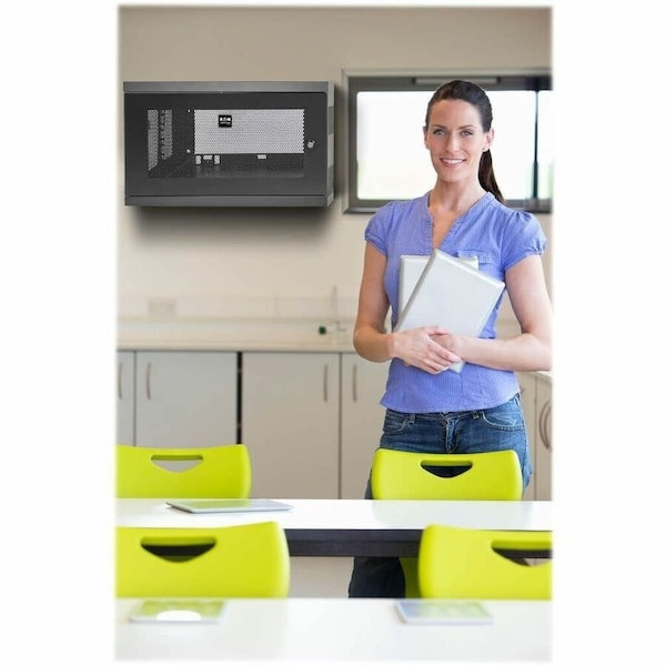 Wallmount Rack, 9U, Switch Depth-2