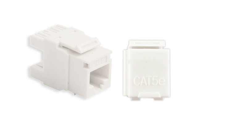 Cat5e Jacks "“ 90-180 UTP Keystones-1