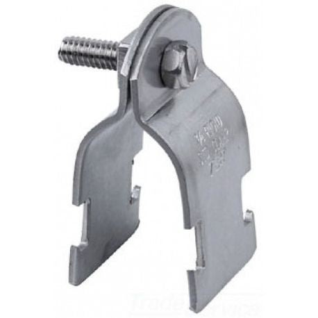 B-Line B2008PAZN B-Line B2000 2-Piece Conduit/Pipe Clamp 1/2 in 400 lb Load-1