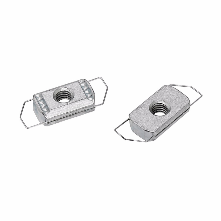 B-Line 4DWN225ZN Wire Wing Channel Nut 1/2-13 Thread-1