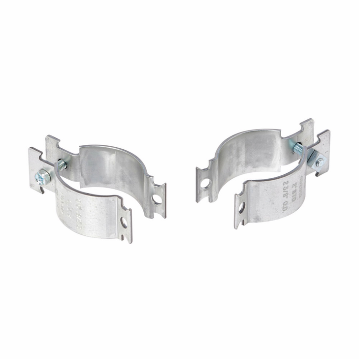 B-Line 4D2010PAZN 1 Inch Rigid 1-3/8 Inch OD Zinc Clamp-1