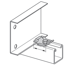 Eaton 9ZN-1205 B-Line 9ZN1205 Cable Clamp 2-1/4 in Length Replacement MPN-1