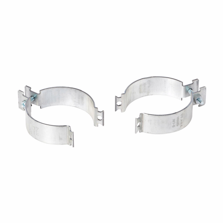 B-Line 4D2015PAZN 3 Inch Ridgid 3-1/2 Inch OD Zinc Clamp-1